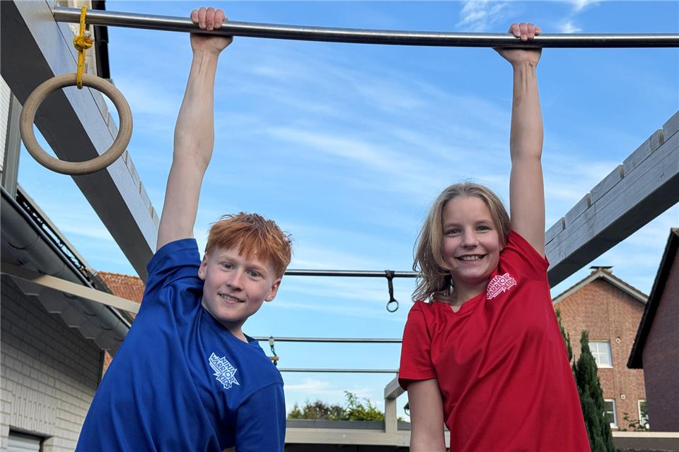 Nachwuchs aus Gemen und Velen zeigt Parcours-Können im TV Anna Denne und Fynn Föcking haben an einem neuen TV-Format teilgenommen und ihr Können bei Ninja Warrior Kids Academy gezeigt.